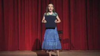 Emma Marie Henderson - as Fiona, Shrek on Broadway Contest Entry