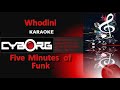 READ DESCRIPTION - Whodini Five Minutes of Funk KARAOKE LYRIC SYNC
