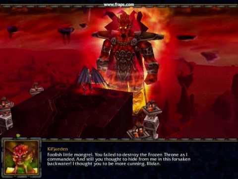 Kil'Jaeden Meets Illidan at the Black Temple