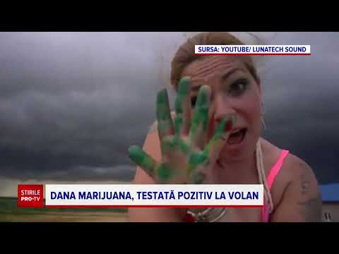 Dana Marijuana conducea haotic pe litoral, când a fost oprită de polițiști