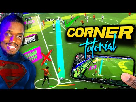 Prof BOF Shows HOW TO SCORE CORNER KICKS in eFootball26 ✅EFFECTIVE CORNER KICK TUTORIAL HandCam