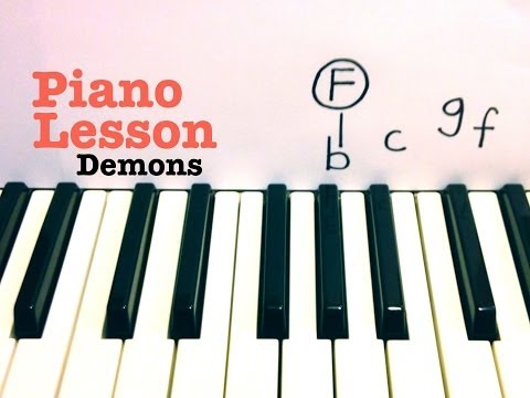 Demons- Piano Lesson / Tutorial- Imagine Dragons
