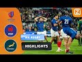 DE SPANNENDSTE WEDSTRIJD TOT NU TOE!??? | Frankrijk vs Zuid-Afrika | WK Rugby 2023 | Samenvatting