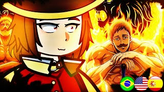 🇧🇷/🇺🇸/🇪🇸 KonoSuba React to Kazuma As Escanor – Gacha React