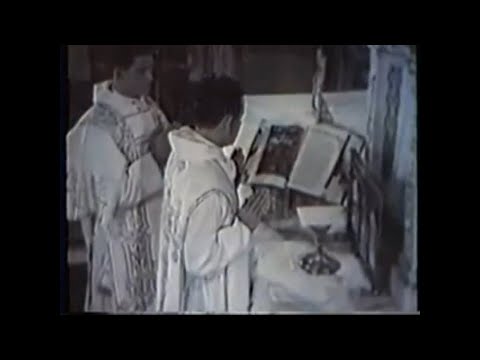 Solemn High Mass || Easter 1940 - Narrated by Fulton Sheen