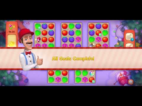 New Hard Level 9638 ▪︎ no hacks, real play ☆ Gardenscapes by Anne