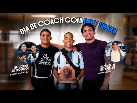 1 DAY OF COACHING WITH BABY SHARK | BISON KOMBAT
