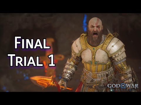 Max Level Kratos vs 1st Muspelheim Final Trial (GMGOW) - God of War: Ragnarok