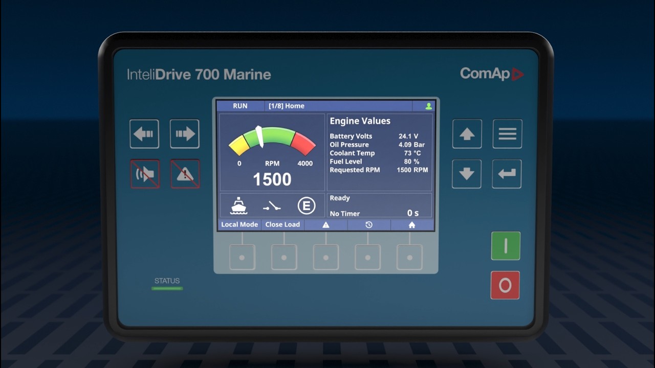 InteliDrive 700 Marine: Designed for Engine Supervision. Built for the Future
