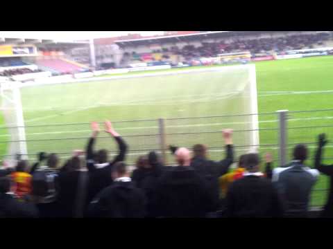 Ostende-RCSC 1-2 (Ambiance avant fin du match)