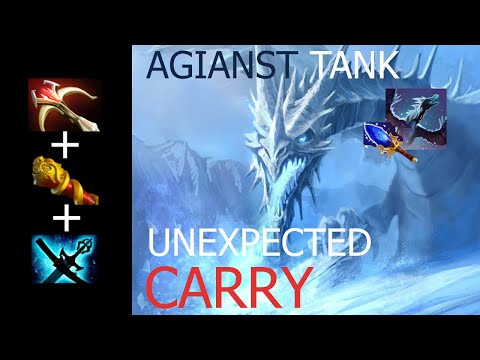 Dota 2 7.28c l UNEXPECTED carry winter wyvern, LONG RANGE ATTACK
