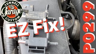 Error code P0299 Turbocharger underboost- Ford 3.5 L Ecoboost. Turbocharger bypass solenoid valve.