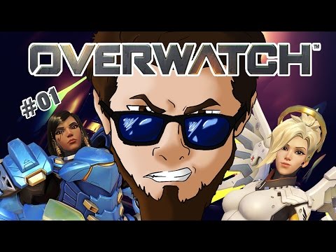 Lets Play OVERWATCH Deutsch Part 1 1080p 60fps ツ Ich liebe Tracer!!!