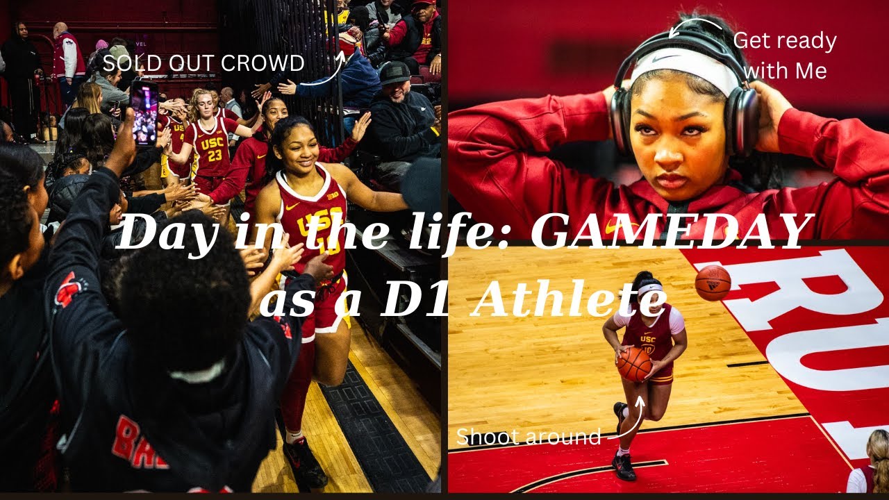 Day in the life: Gameday as a DIVISION 1 Athlete playing for USC | USC vs. RUTGERS