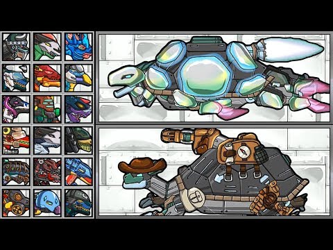 Dino Robot Battle Arena | Proganochelys | All Skins & Motions Unlocked