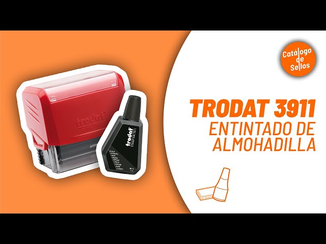 Vídeo relacionado con Trodat 7011 - Tinta para sellos, 28 ml, color negro