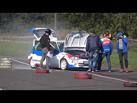 Marek Pacholarz / Dawid Pacholarz - Peugeot 106 Rallye - XVIII Rajd Mielecki Targum 30-09-2018