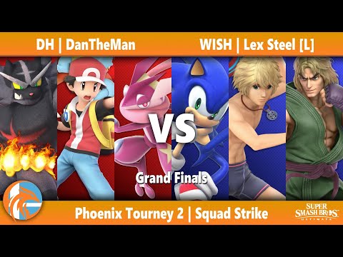 PT2 - DH | DanTheMan vs WISH | Lex Steel [L] - SSBU Squad Strike Grand Finals