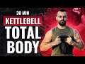 30 Min Full Body KETTLEBELL Workout | Strength & Conditioning