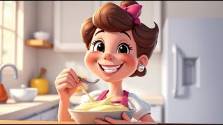 Betty Botter | Classic Nursery Rhyme for Kids | Fun Rhyme with Butter &amp; Baking