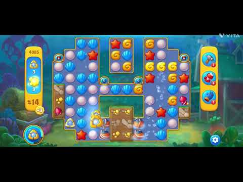 Level 4385 of fishdom