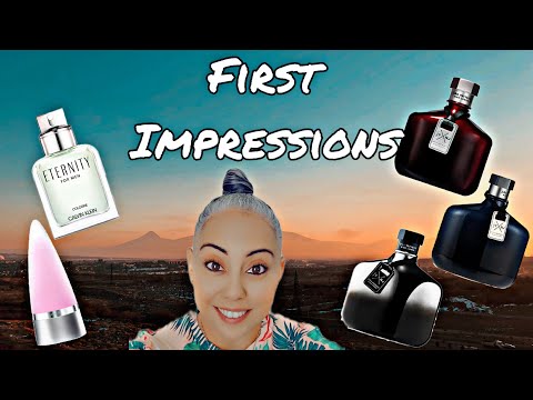 First Impressions | Rochas Man INTENSE | JV x NJ Blue + Crimson + Silver | CK Eternity Cologne |