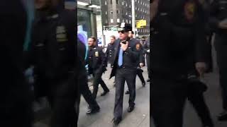 【マンハッタン】溢れ返る警察官達。Rest In Peace, Police Officers.