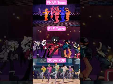 Friday Night Funkin’ SODA POP 🔥 vs FNAF Cartoon Creepy Music 🎶