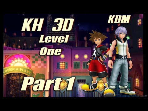 KH3D HD Level 1, Part 1 - Traverse Town