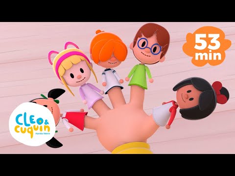 Family Finger and more Nursery Rhymes of Cleo and Cuquin | Songs for Kids