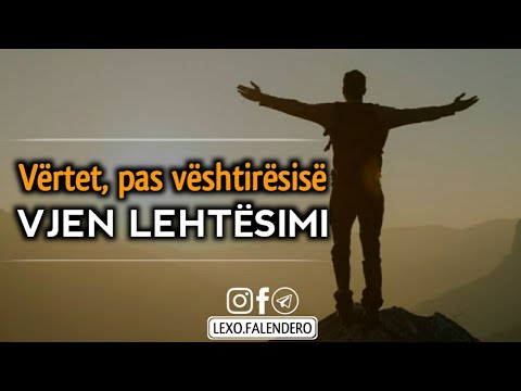 Vërtet, pas vështirësisë vjen lehtësimi - Hoxhë Enis Rama