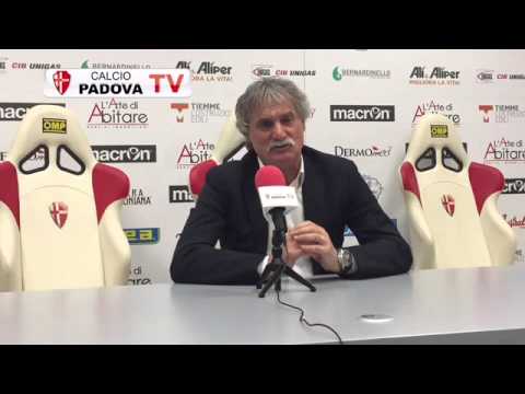 Sala Stampa di Padova-Bassano: interviste a Mister Pillon e Alessandro Favalli