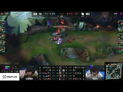 DRX Kingen finds an INSANE SOLO KILL onto GEN.G Doran