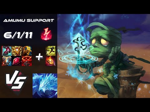 SUPPORT Amumu vs Anivia - NA Grandmaster Patch 25.19