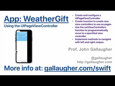 Ch. 6.8 Using the UIPageViewController