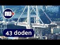 Nieuwe beelden van instortende autobrug in Italië | NU.nl