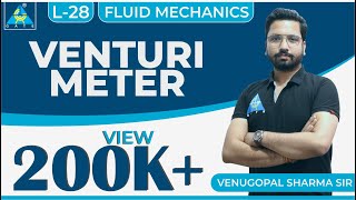 Fluid Mechanics | Module 4 | Venturi Meter (Lecture 28)