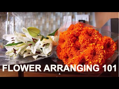 How to Arrange Flowers (For Serial Plant-Killers) || Grishma