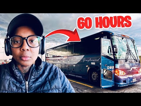60 Hours On A Greyhound Bus Across America|Las Vegas To Detroit|It Was Hell