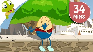 Humpty Dumpty 🐣 sat on a wall and many more nursery rhymes | popular songs for kids