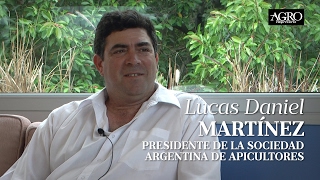 Lucas Daniel Martínez - Presidente de la Sociedad Argentina de Apicultores