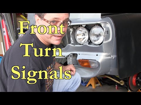 VLog 51 Mazda RX3 Front Turn Signals Conversion