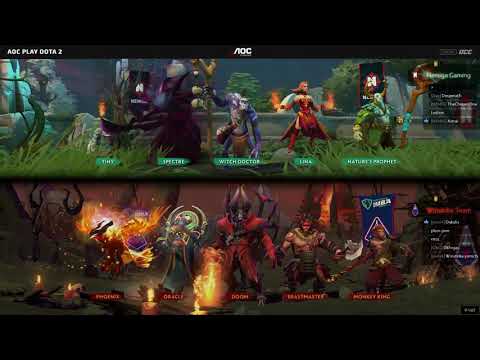 (RU) Nemiga Gaming vs Winstrike, игра 3 | AOC Play Dota 2 | by @MrDaburuD & @Gexsuntv
