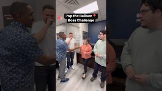 Pop the Ballon Challenge “Boss Edition”#poptheballoon #insuranceagency #saleshumor #comedy