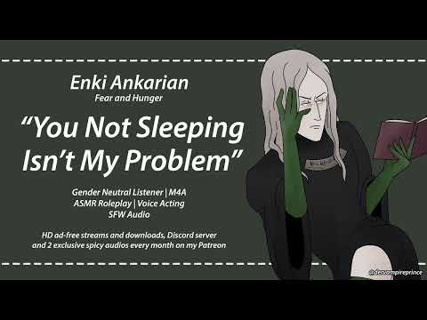 ASMR | Fear and Hunger - Trying To Rest With Enki [M4A] [Nightmare comfort??] [Flustering Enki]