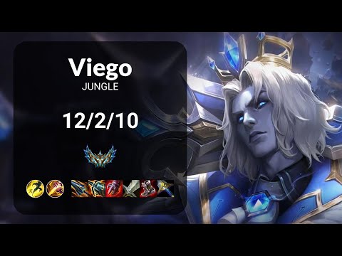 Viego vs Kindred JUNGLE - KR CHALLENGER Patch 14.22