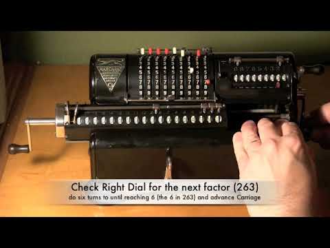 Marchant Calculator - Multiplication Medium Notes