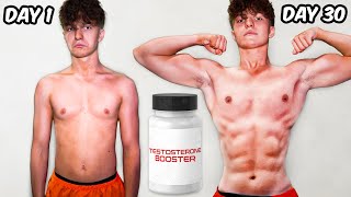 30 Day Natural STEROID Transformation! (15 Year Old)