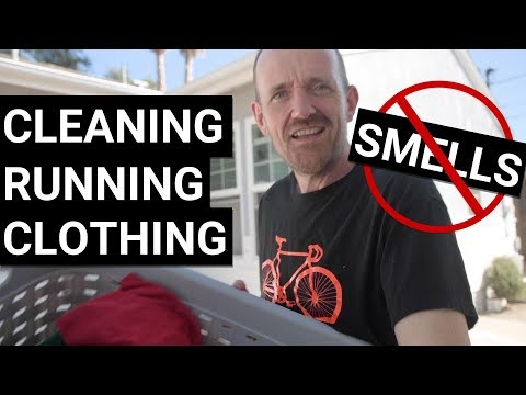 How to clean your smelly running clothes