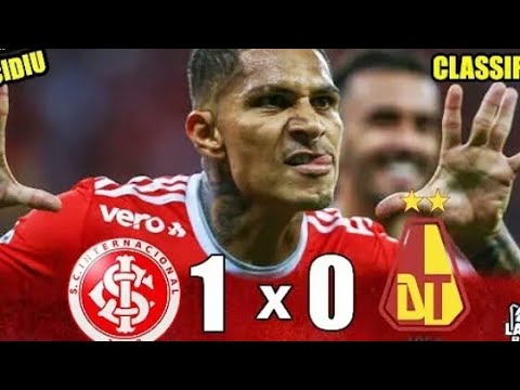 Gol de Guerrero - Internacional 1 x 0 Tolima